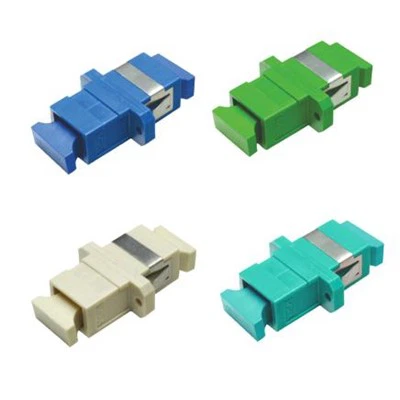 Flanjli SC UPC Simplex Mating Adapter Singlemode Plastic