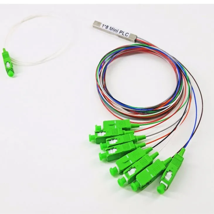 1x4 1x8 1x16 1x32 PLC Splitter Micro Mini Tube Type