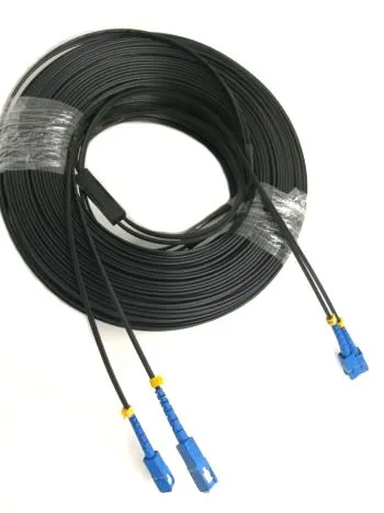 O'z-o'zidan qo'llab-quvvatlash Ochiq 2 Asosiy FTTH Drop Jumper / patch Cord SC / APC SC / UPC